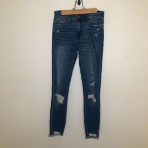 Abercrombie & Fitch blue jeans